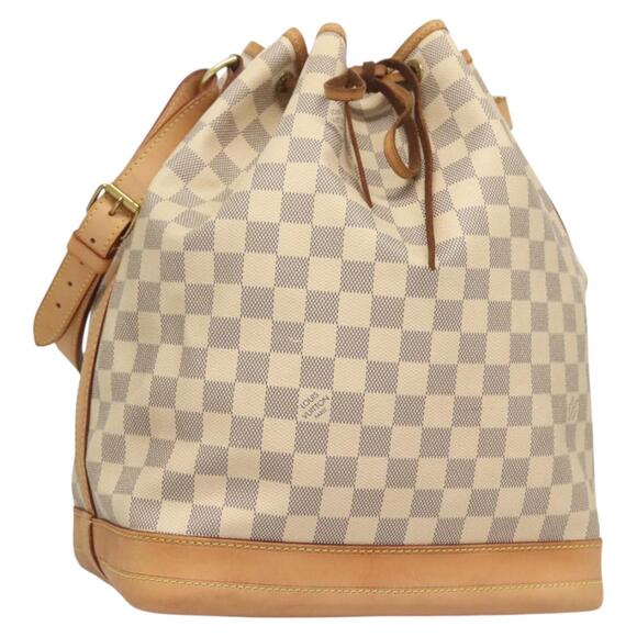 LOUIS VUITTON Damier Azur Noe Shoulder Bag N42222 - Picture 1 of 16